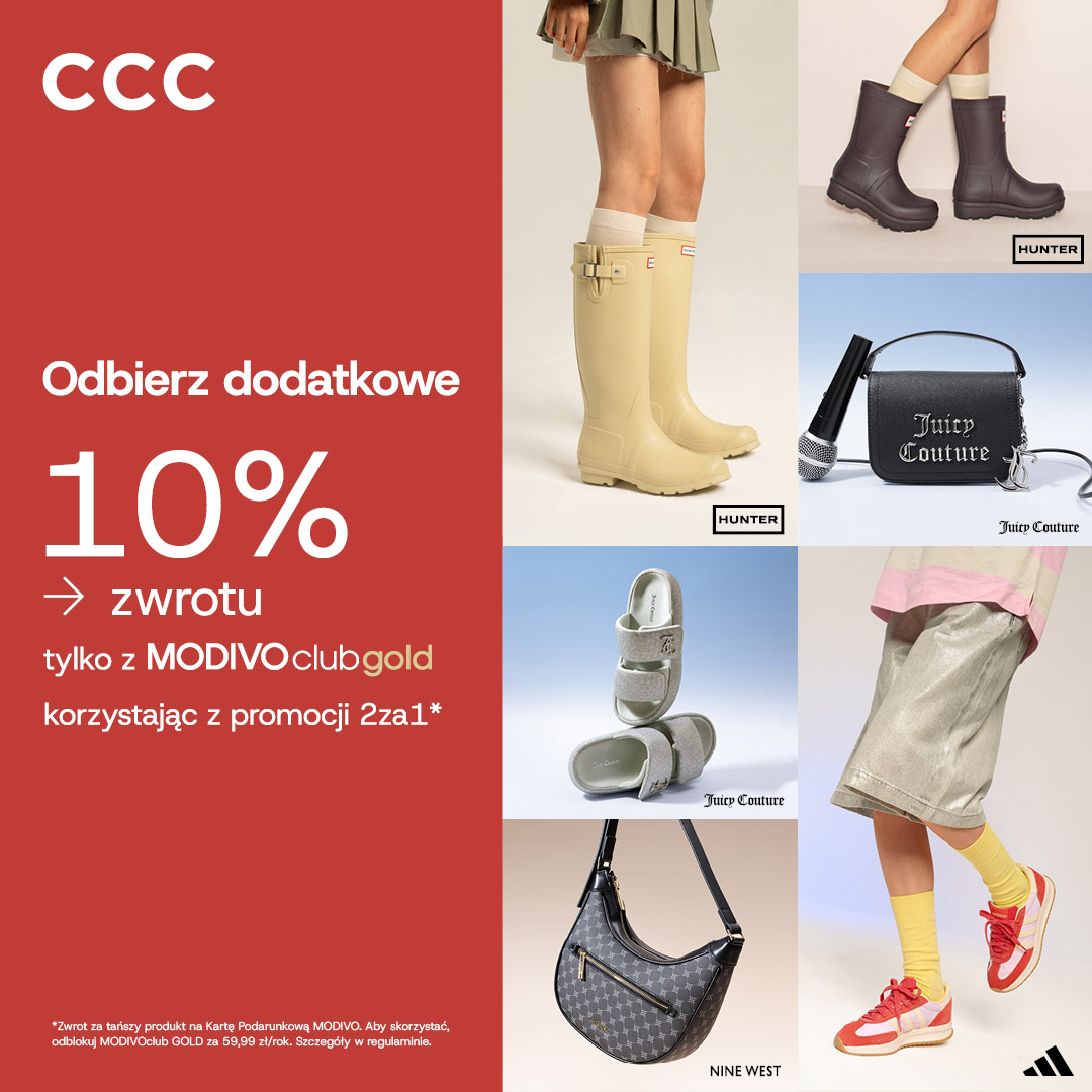 CCC: Letnie hity z MODIVOclub GOLD i promocjami w CCC!