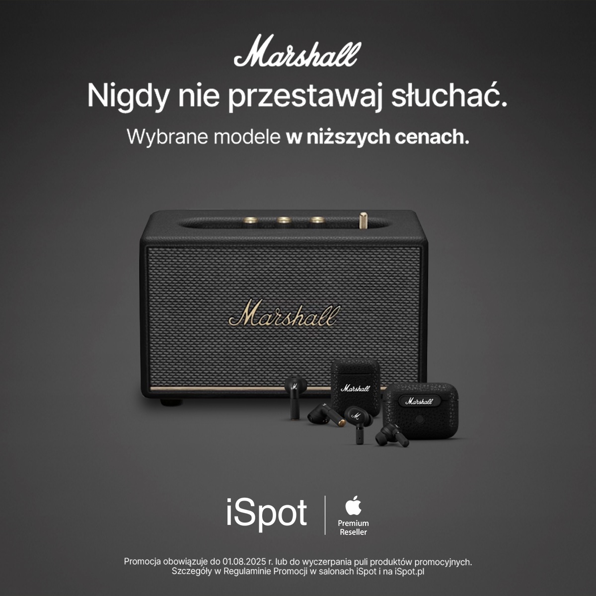 Promocja Marshall w iSpot.