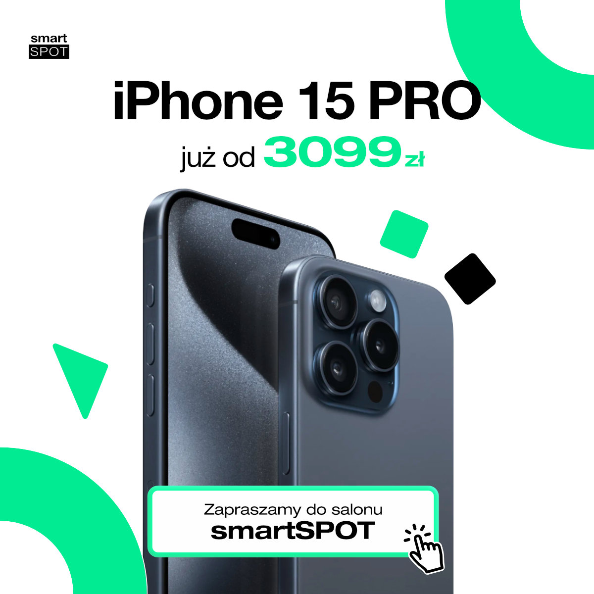 iPhone 15 Pro 128GB już od 3099 zł.