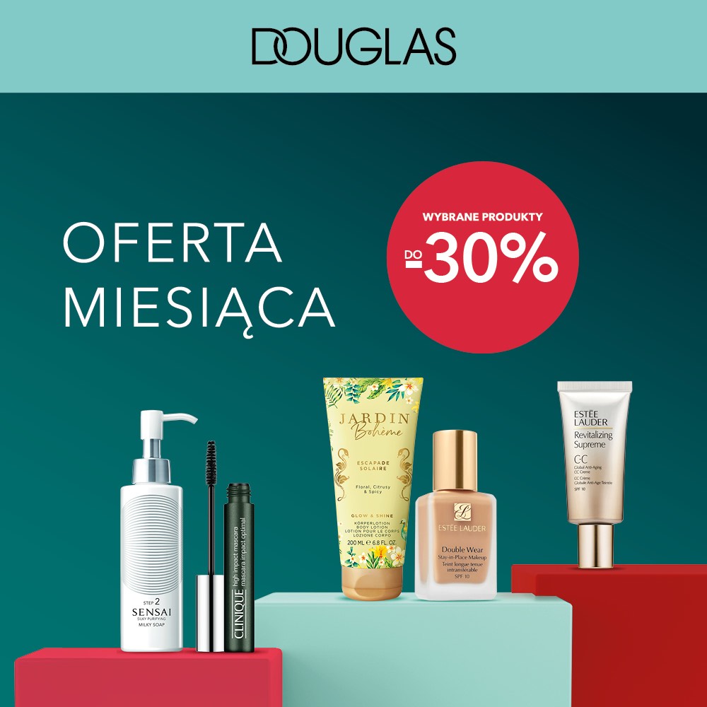 OFERTA MIESIĄCA  W PERFUMERIACH DOUGLAS!