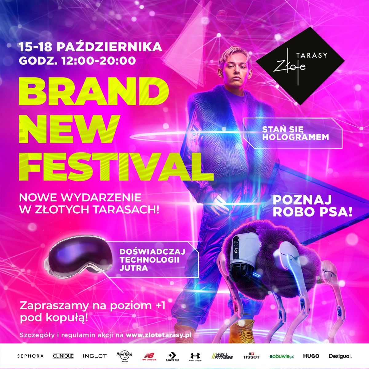 <p>Nie scrolluj trendów! Doświadczaj ich, noś i używaj. Przyjdź do Złotych w dniach 15-18 października!<strong>🔥&nbsp;</strong></p>