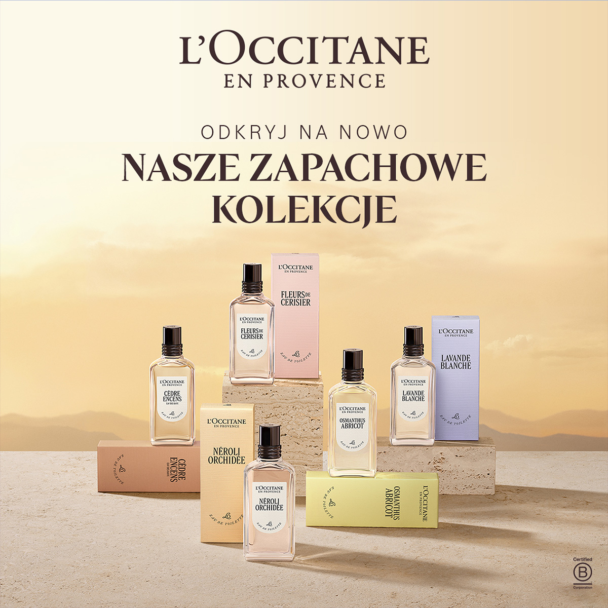 ODKRYJ NA NOWO NASZE ZAPACHOWE KOLEKCJE