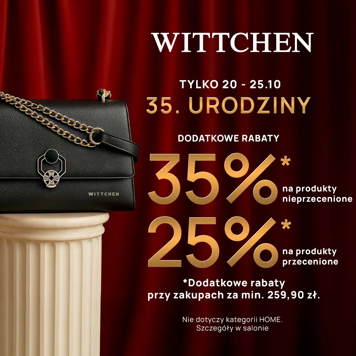 Świętuj 35. urodziny z marką Wittchen