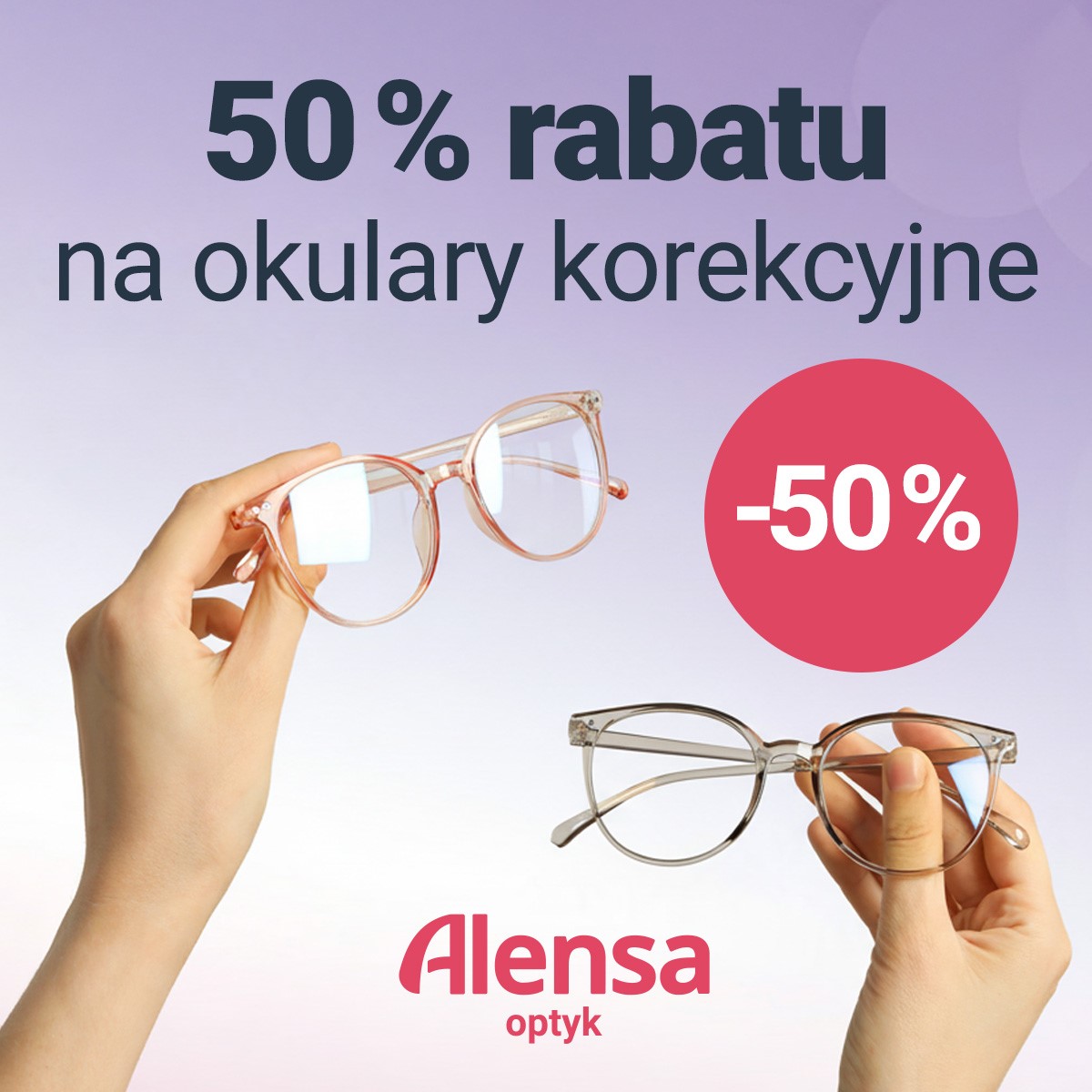 🎁 Super promocja z okazji otwarcia salonu optycznego Alensa!