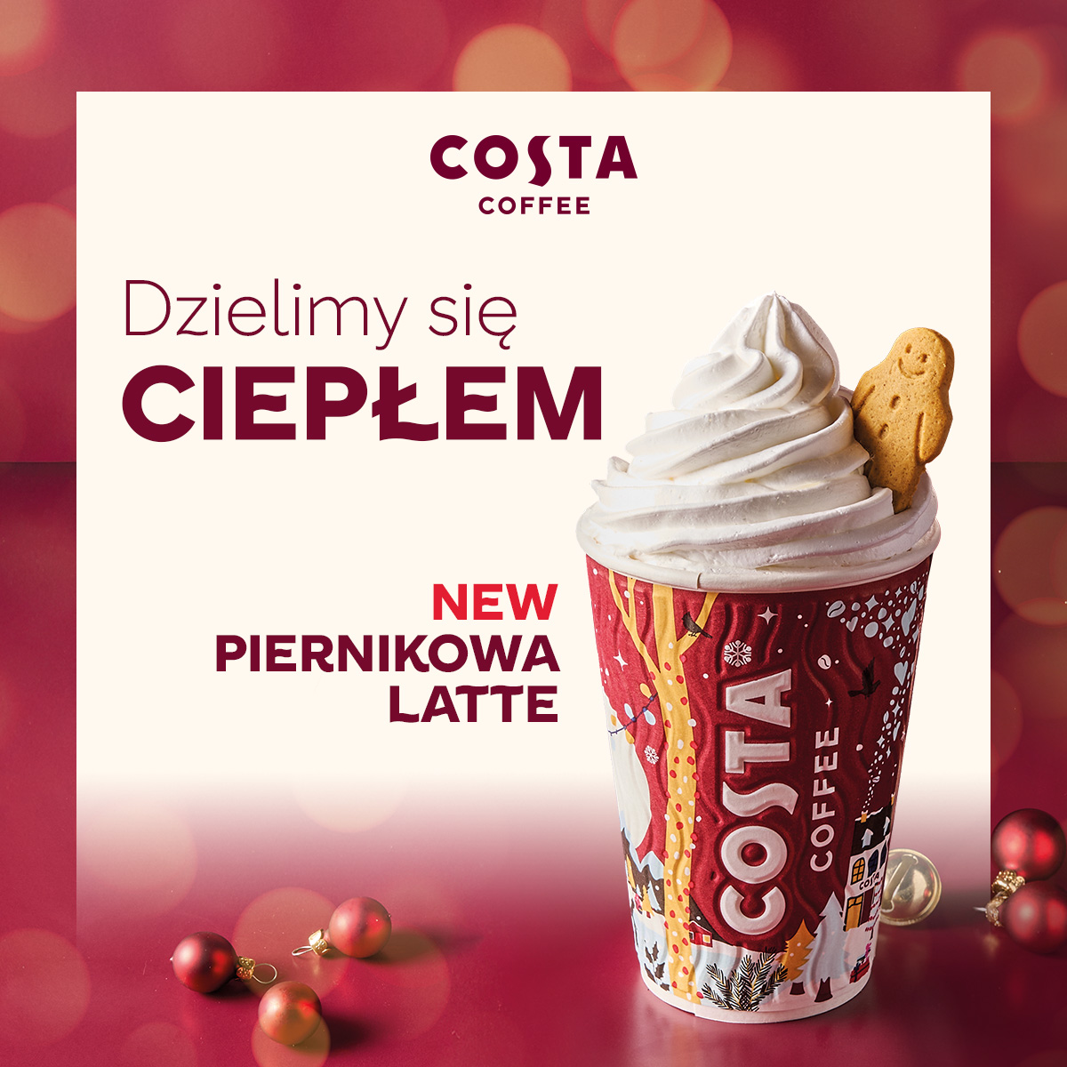 Costa Coffee – Dzielimy się ciepłem!