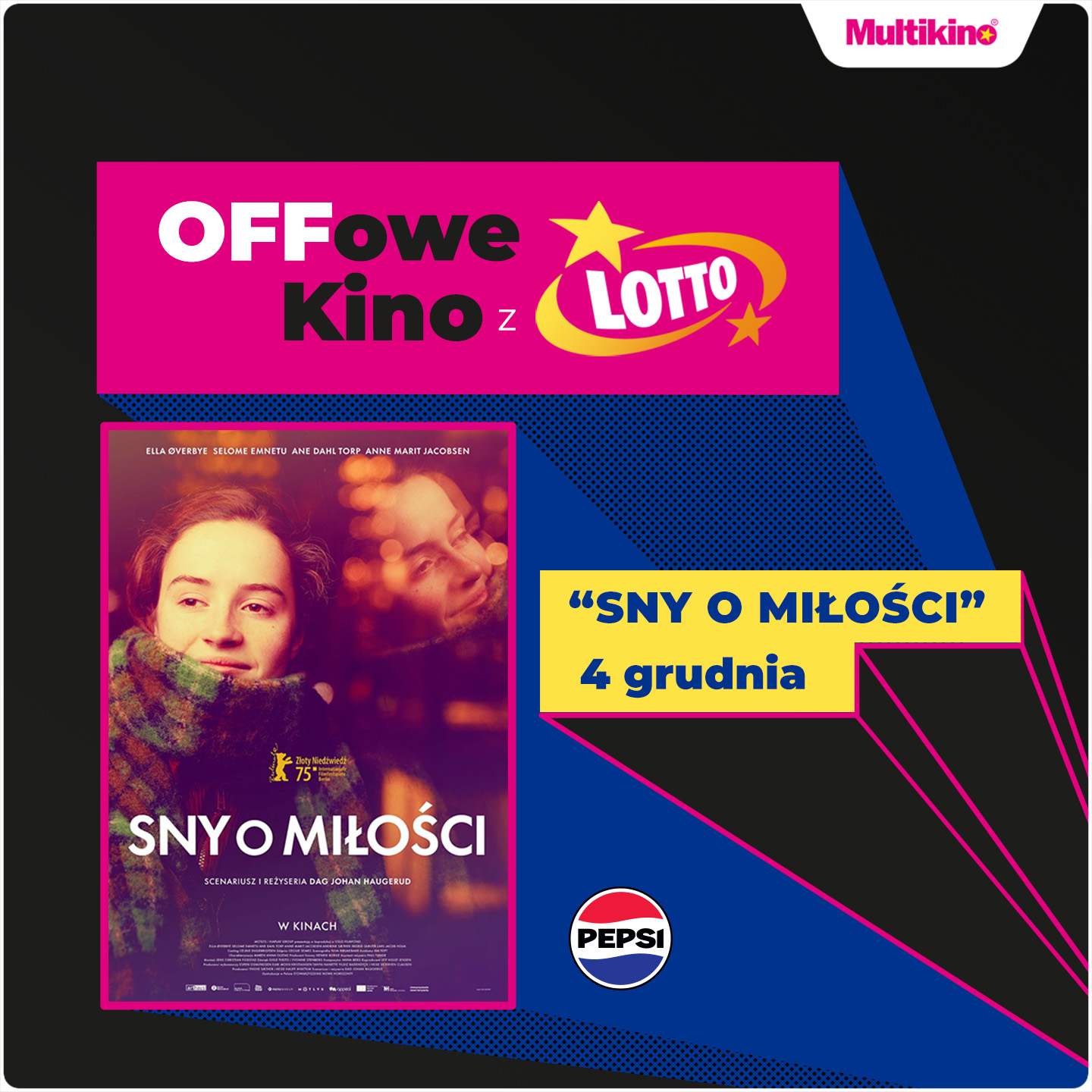 Cztery filmy w grudniu na „OFFowym Kinie z Lotto” w Multikinie!