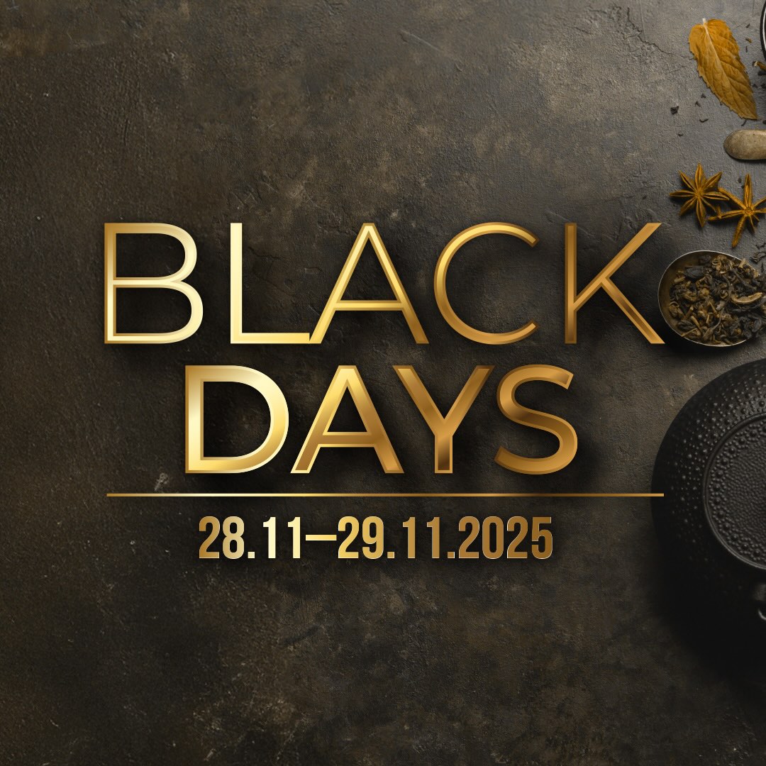 W salonie Czas na Herbatę trwa akcja BLACK DAYS!