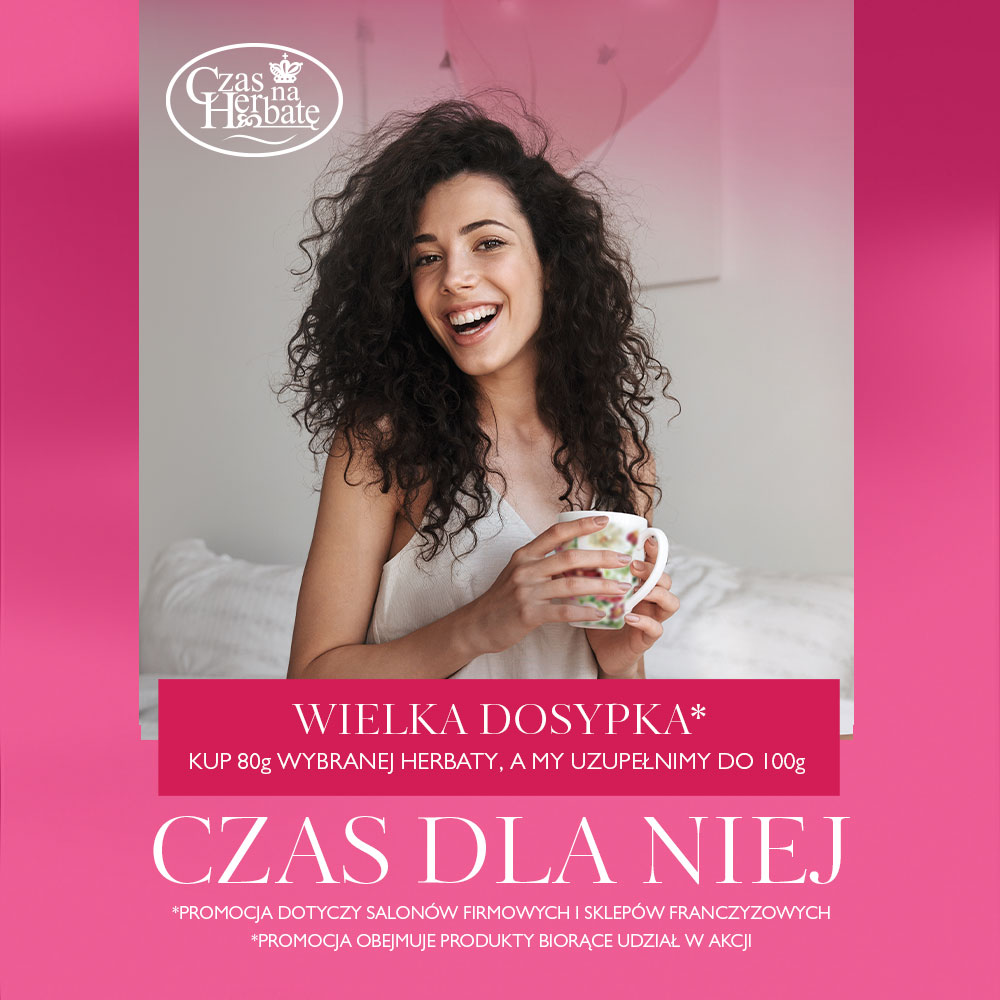 W salonie Czas na Herbatę trwa akcja Dzień Kobiet!