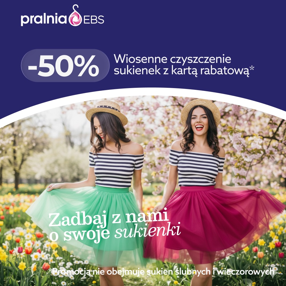Wiosenne odświeżenie garderoby w Pralni EBS