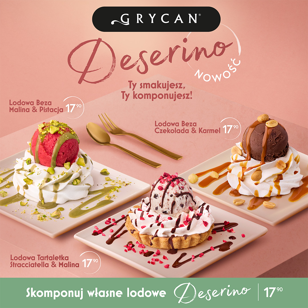 Odkryj nowość w Grycanie – Deserino.