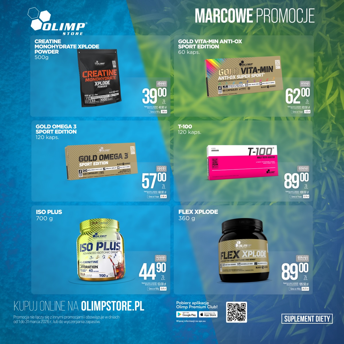 Marcowe Promocje w Olimp Store!