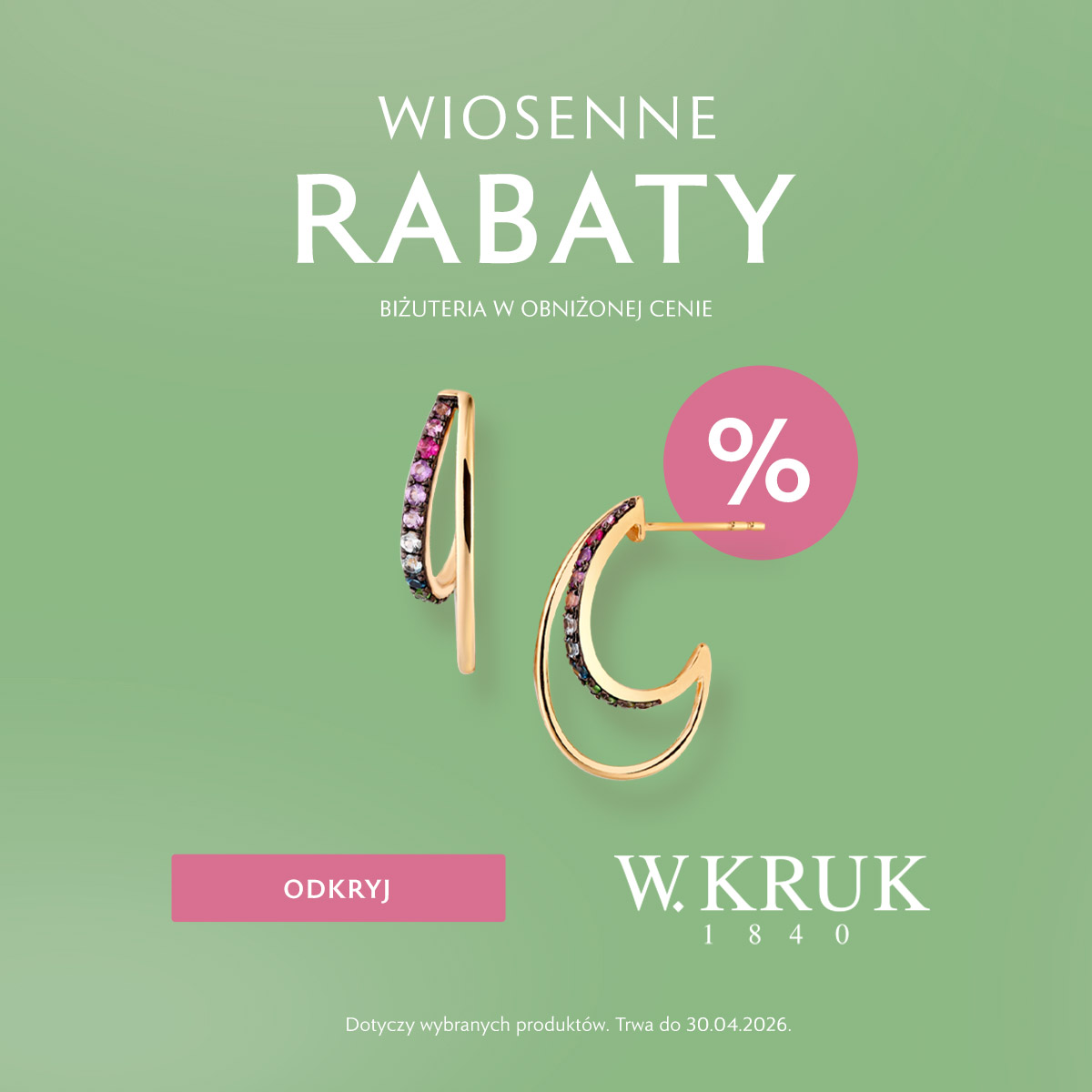 WIOSENNE RABATY