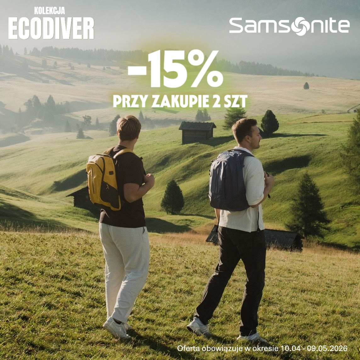 Kolekcja Samsonite Ecodiver / -15% przy zakupie 2 szt
