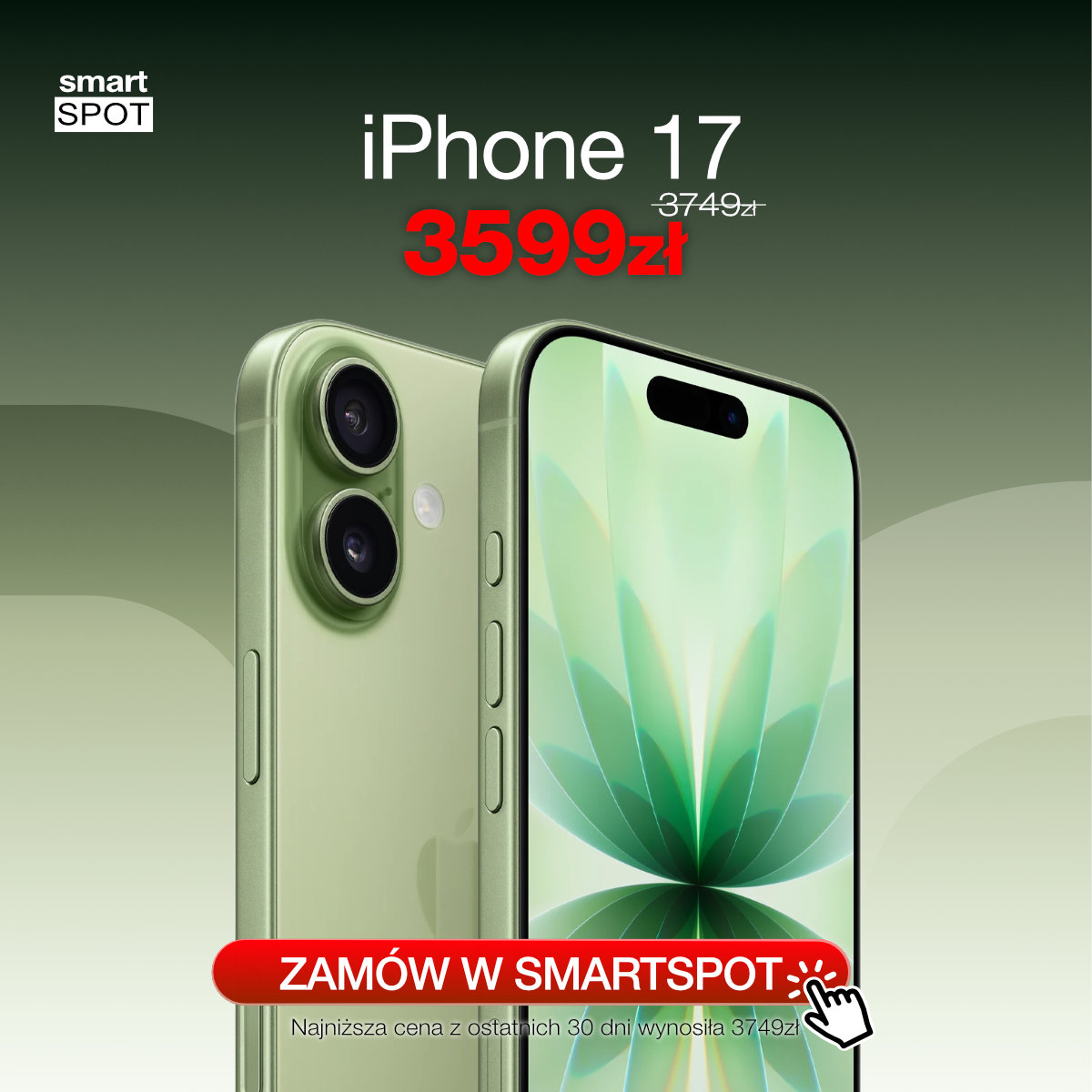 iPhone 17 teraz od 3599zł!