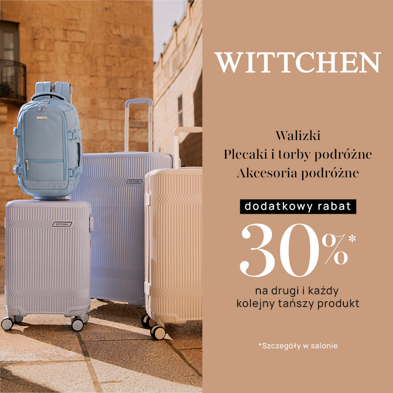 Dodatkowy rabat na kolekcję Travel w WITTCHEN!