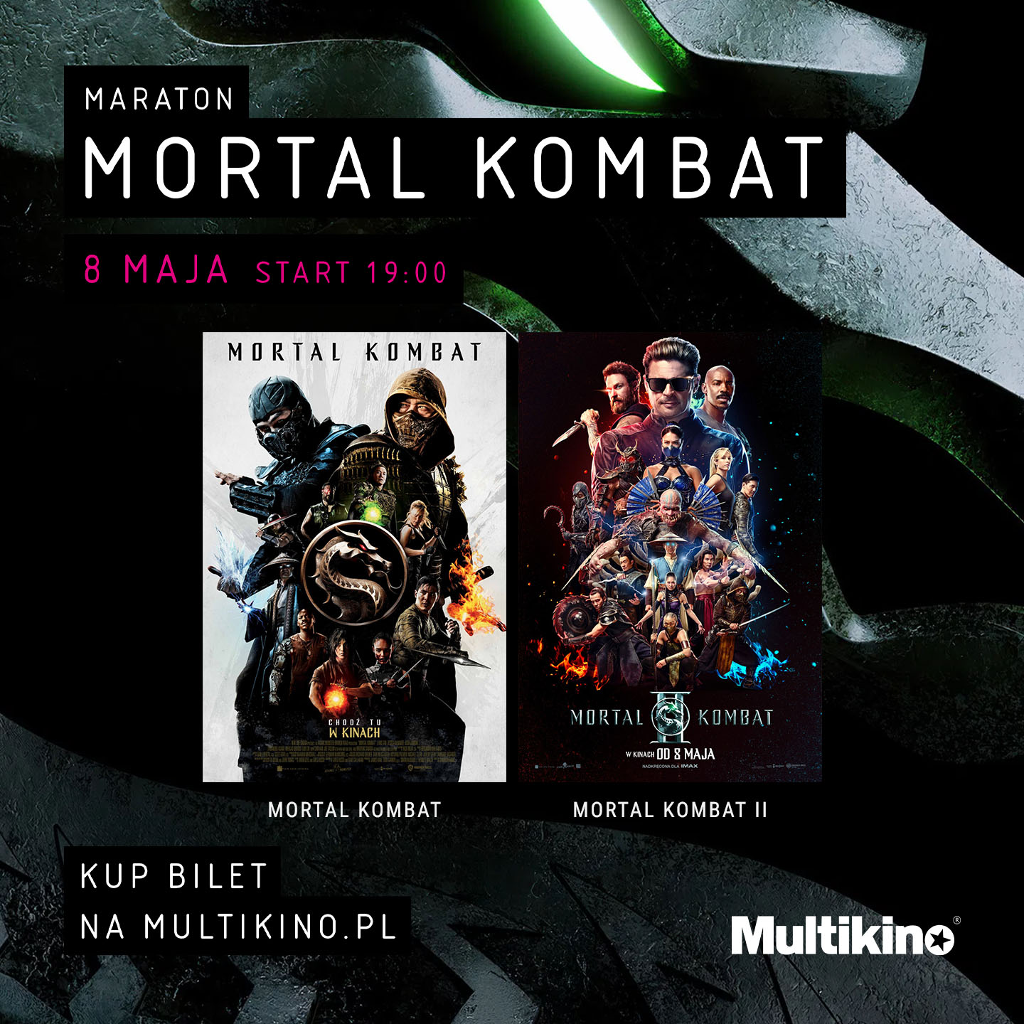Minimaraton Mortal Kombat: podwójna dawka emocji już 8 maja w Multikinie