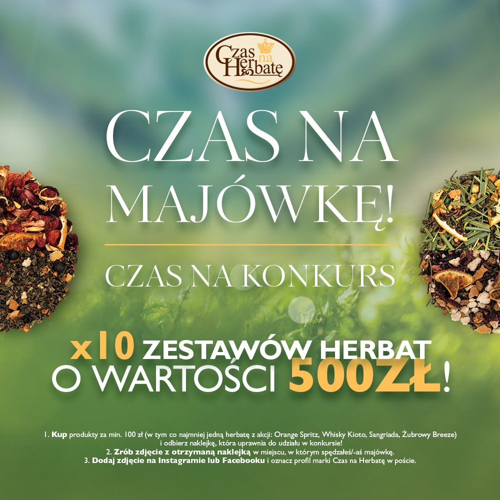 W salonie Czas na Herbatę trwa akcja Majówka!
