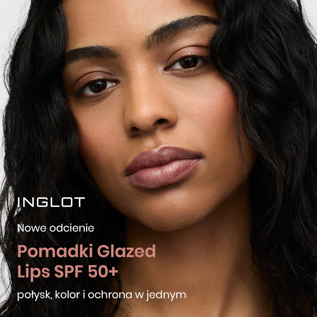 NOWE ODCIENIE POMADKI GLAZED LIPS SPF 50+