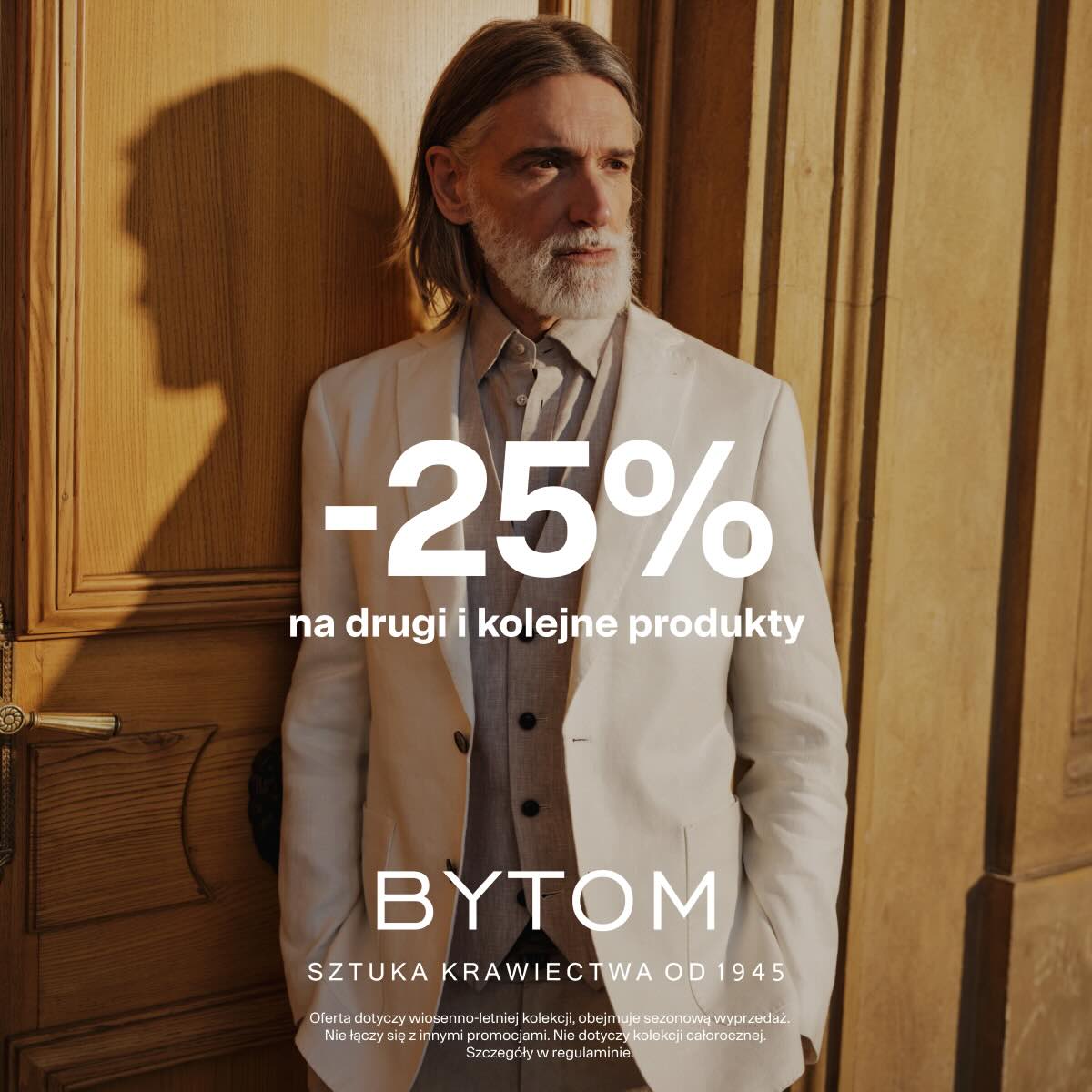 -25% na drugi i kolejne produkty