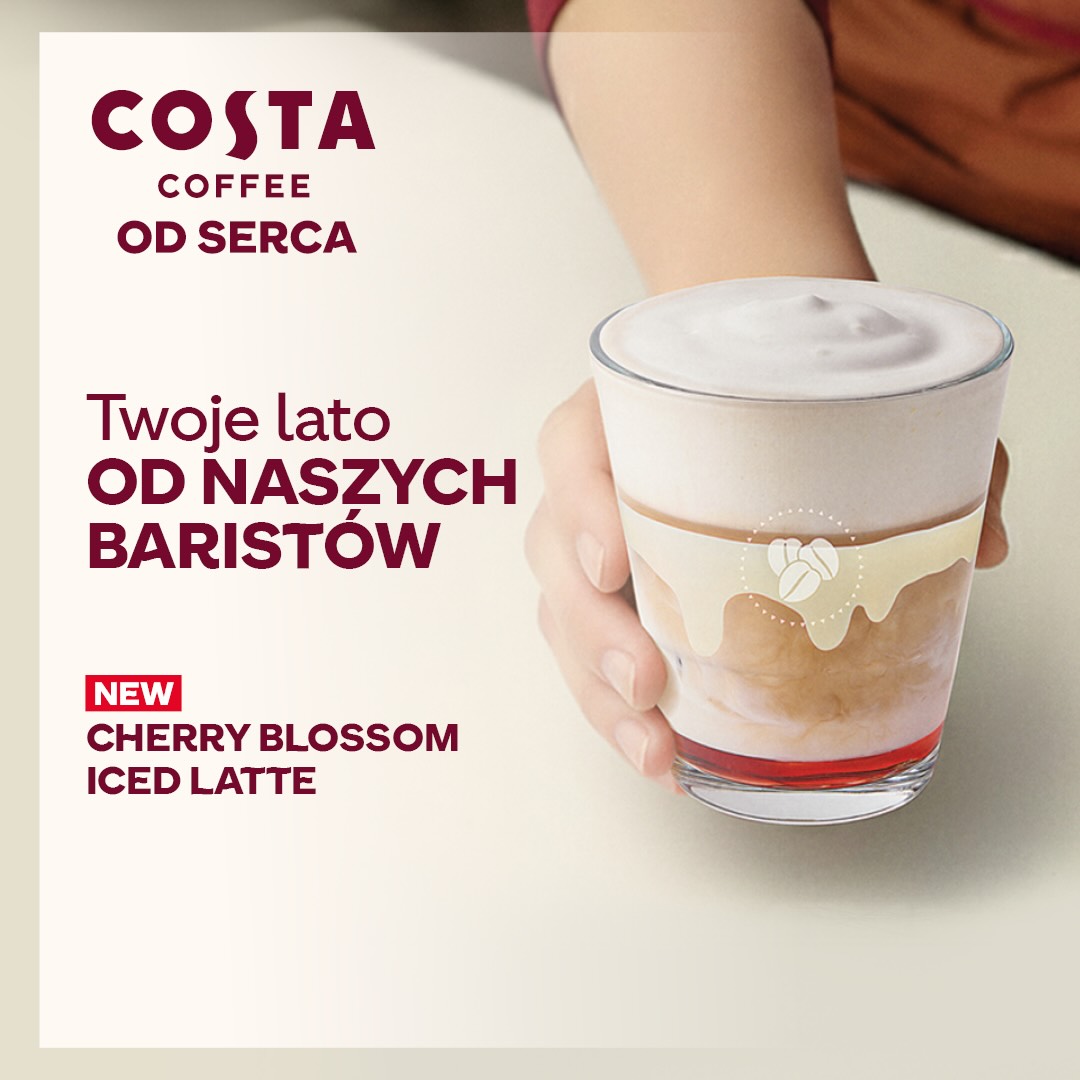 Cherry Blossom Iced Latte