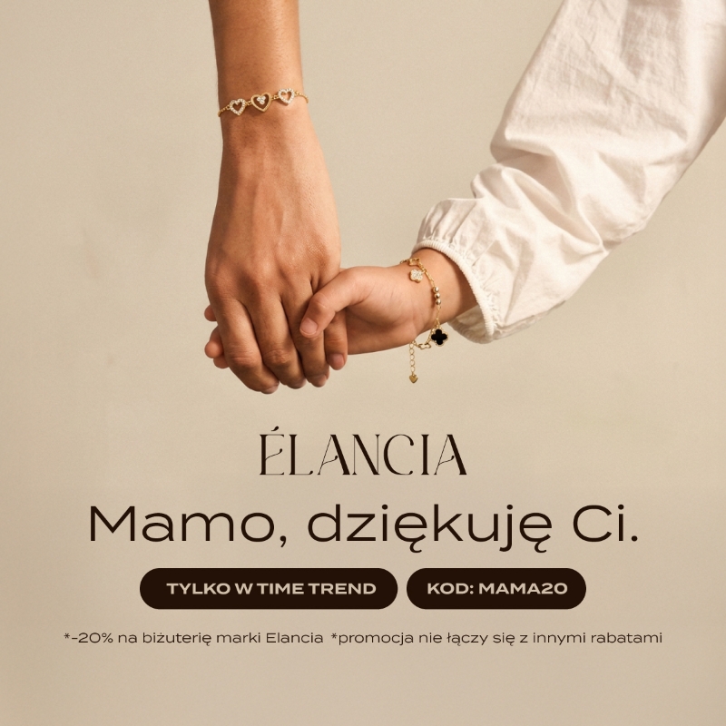 Mamo, dziękuję Ci - -20% na biżuterię marki Elancia.