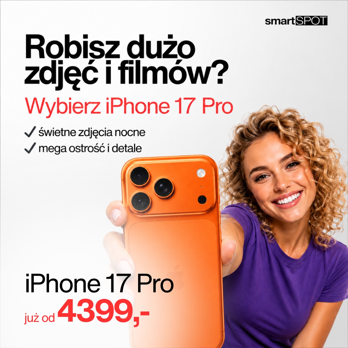 iPhone 17 Pro już od 4399zł