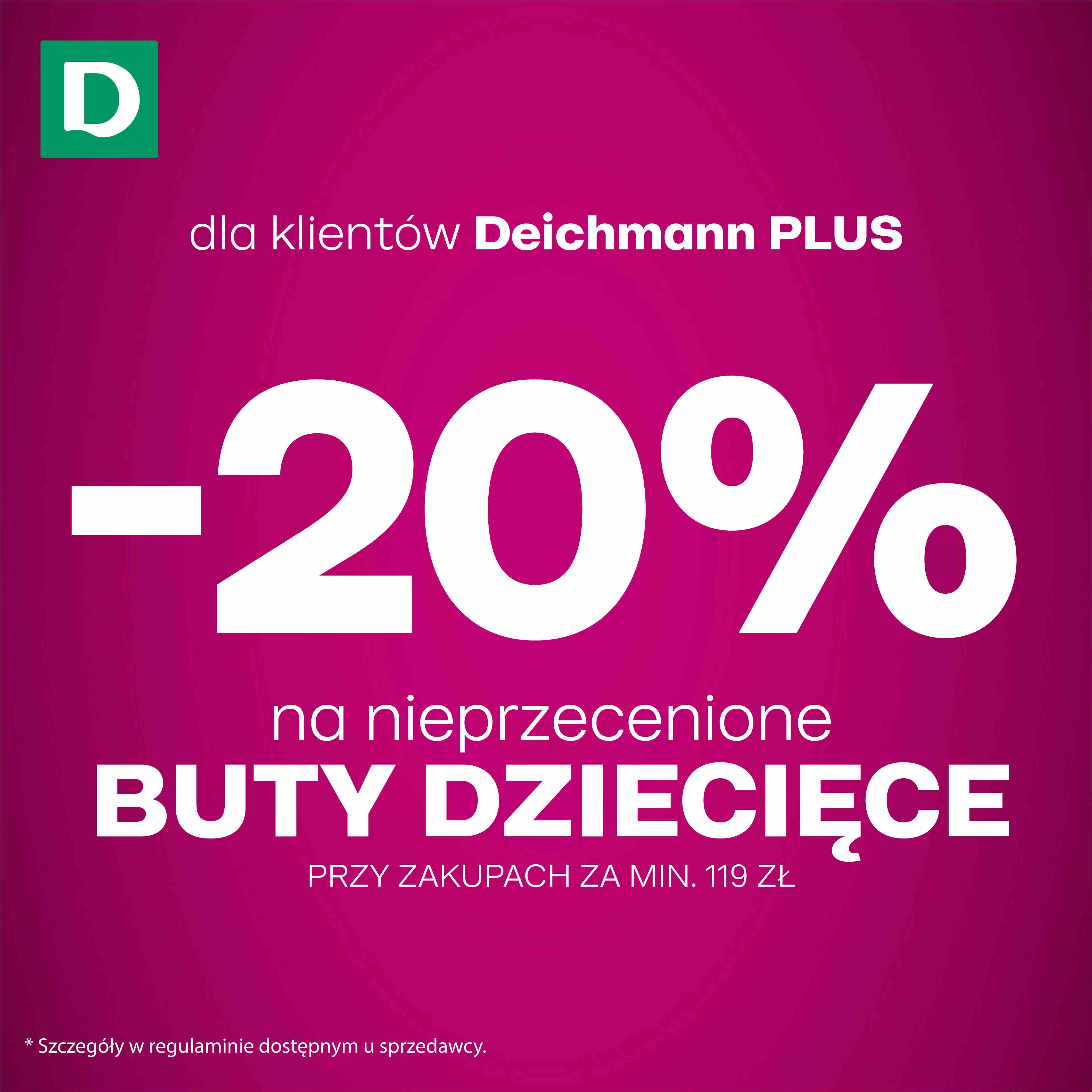 -20% na buty dziecięce