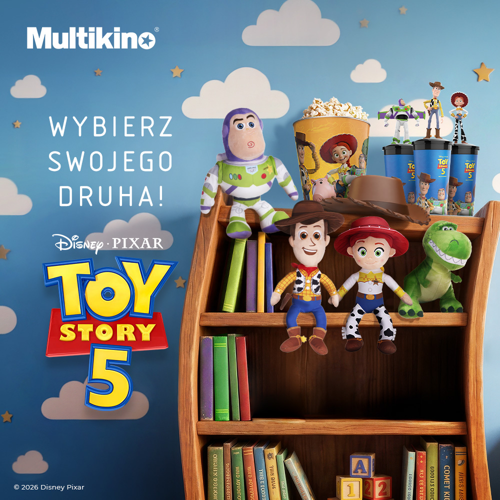 Premiera „Toy Story 5” w Multikinie. Kultowi bohaterowie wracają na wielki ekran, a wraz z nimi wyjątkowy filmowy merch