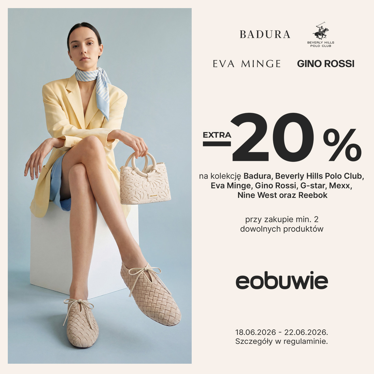 EXTRA -20% w eobuwie!