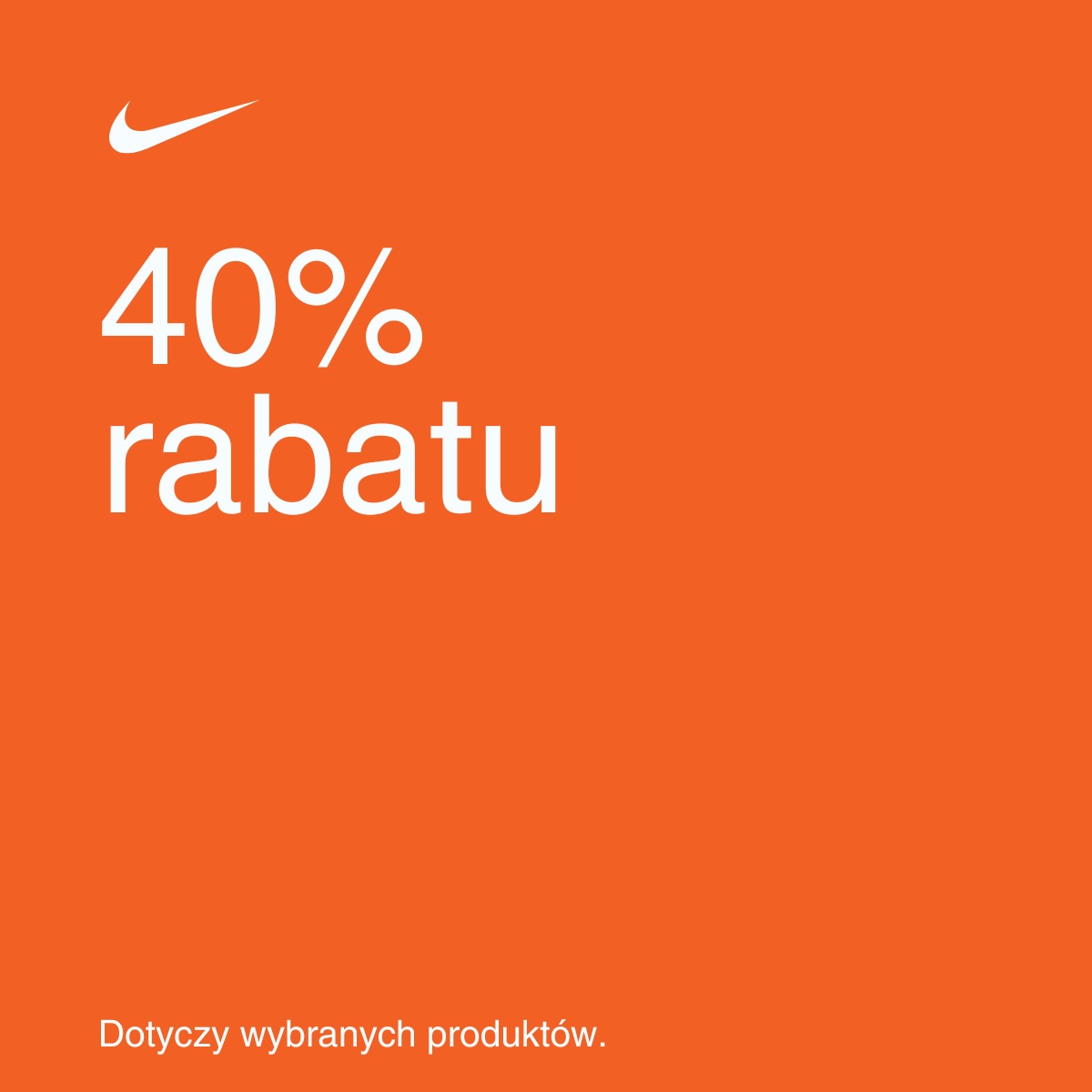 Promocja w Nike