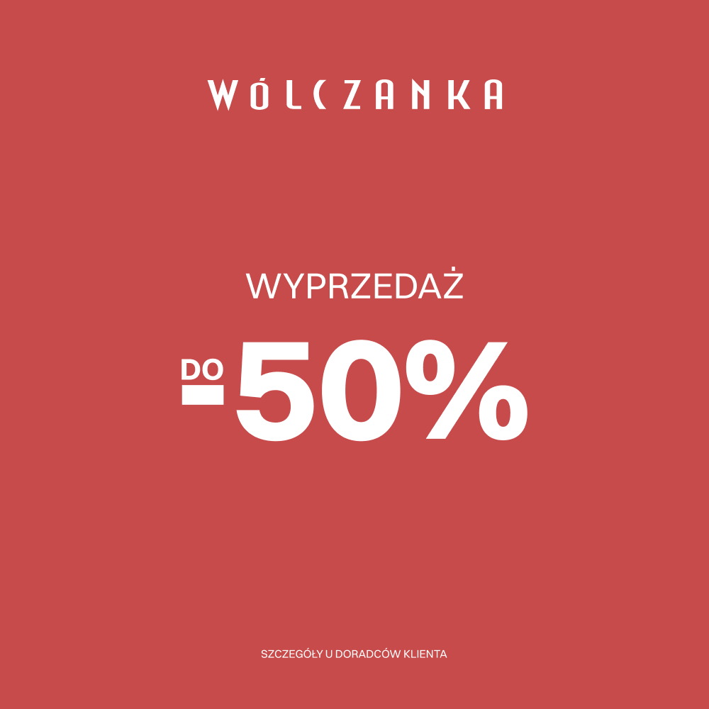Wyprzedaż do -50%!