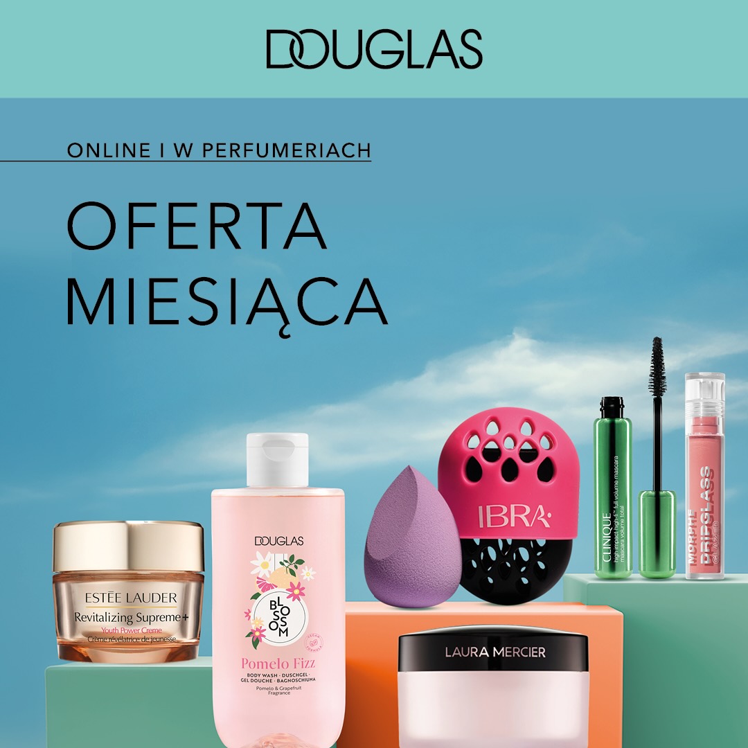 OFERTA MIESIĄCA  W PERFUMERIACH DOUGLAS!