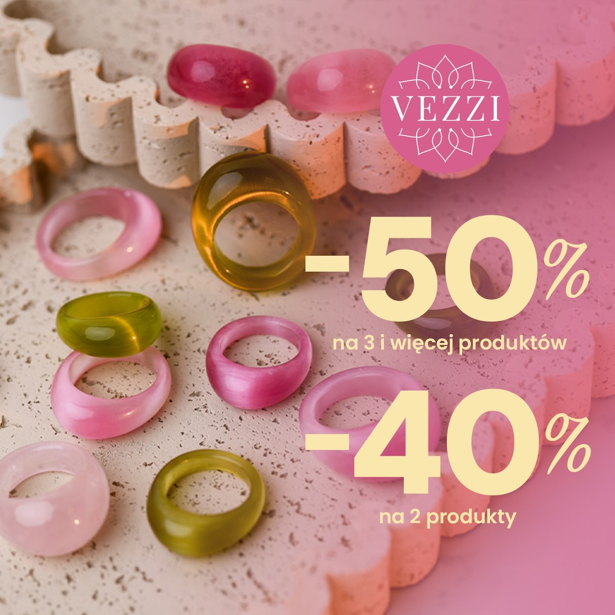 Letnia PROMOCJA w VEZZI - AŻ do -50%!
