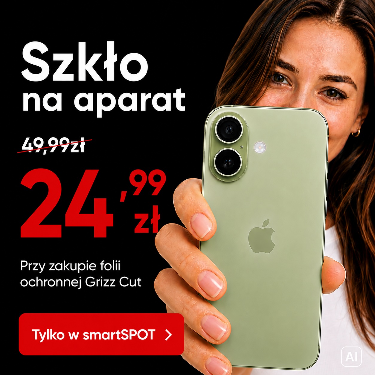 Ochrona aparatu w telefonie aż 50% taniej przy zakupie folii na ekran!