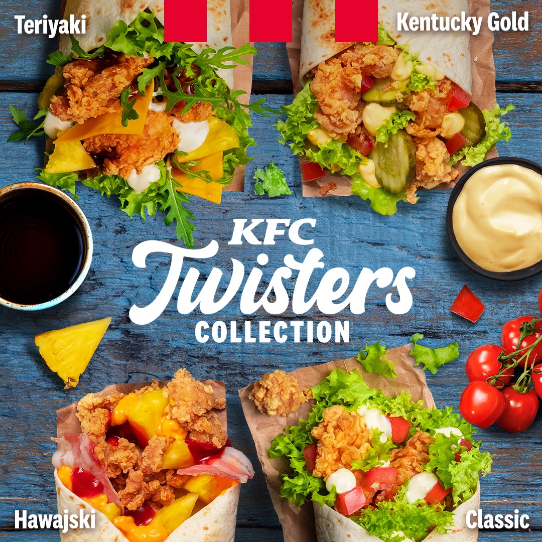 Którego wybierasz? Twisters Collection znów w KFC!