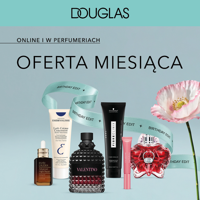 OFERTA MIESIĄCA  W PERFUMERIACH DOUGLAS!