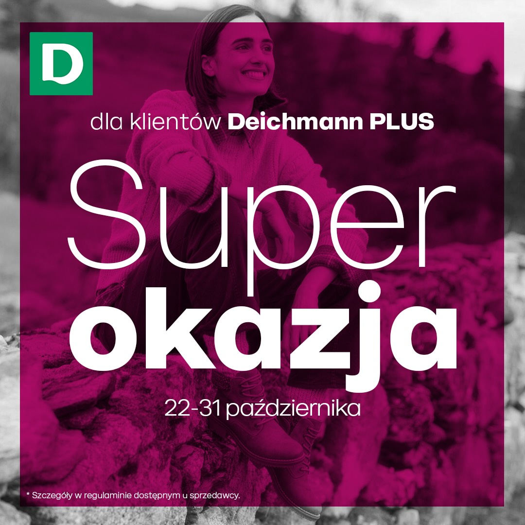 SUPER OKAZJE w sklepach Deichmann